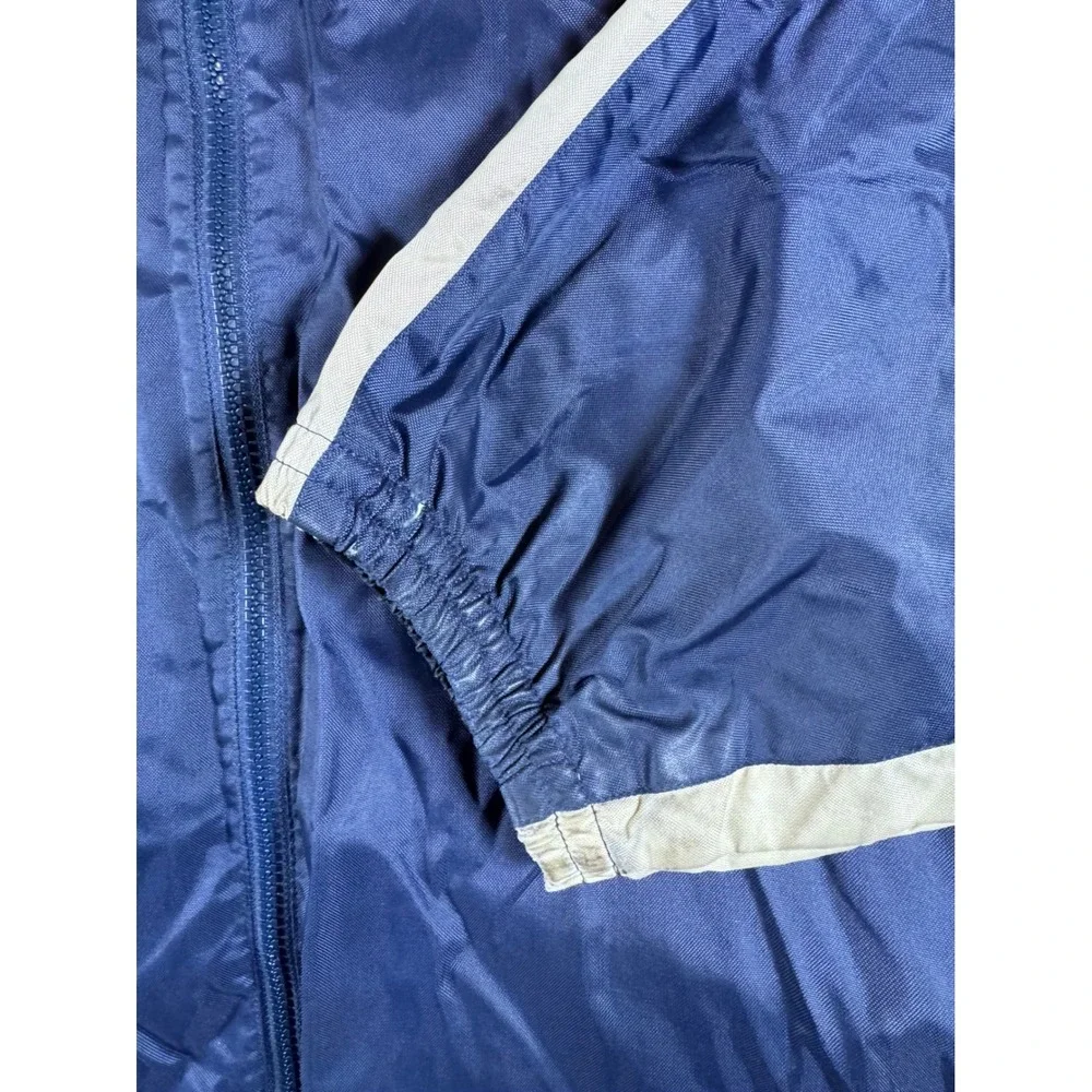 Vintage Adidas Notre Dame Fighting Irish Navy Blue‎ Full Zip Jacket Men's XXL